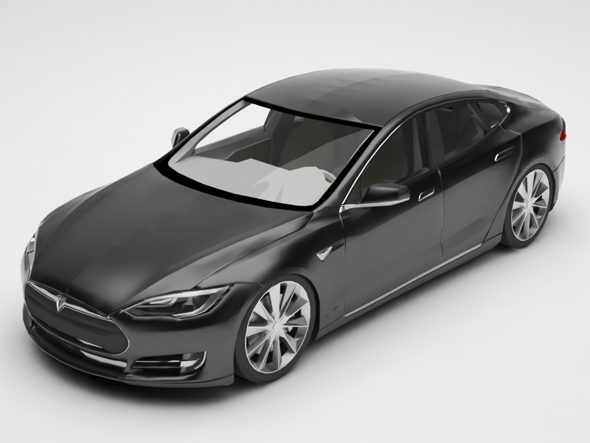 Tesla car - 3Docean 26315098