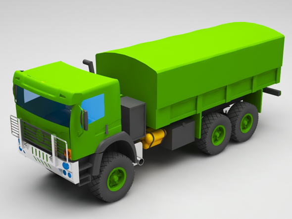 Military truck - 3Docean 26315167
