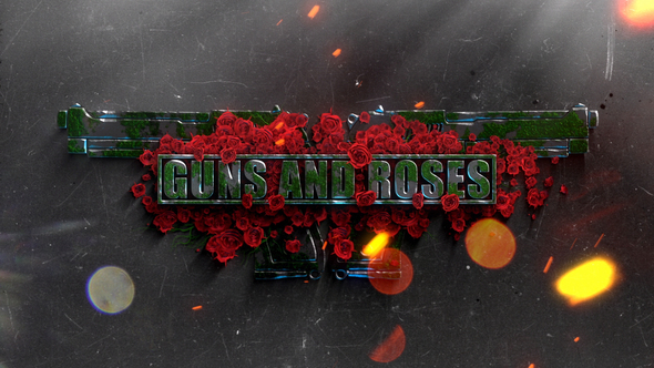 Guns and Roses - VideoHive 26319737