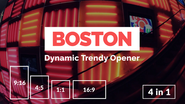 Boston | Dynamic Trendy Opener