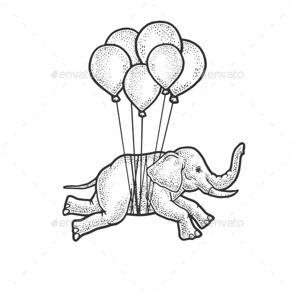 Fly on the elephant stock vector. Illustration of lens - 53022200