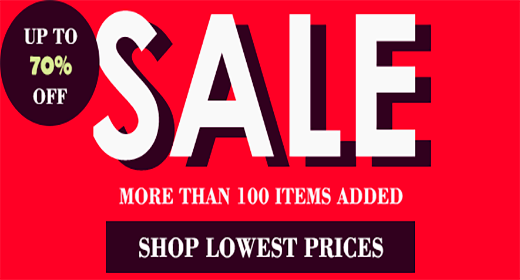Sale 70% OFF
