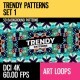 Trendy Patterns (4K Set 1) Trendy Patterns (4K Set 1) - VideoHive Item for Sale
