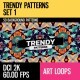 Trendy Patterns (2K Set 1) Trendy Patterns (2K Set 1) - VideoHive Item for Sale