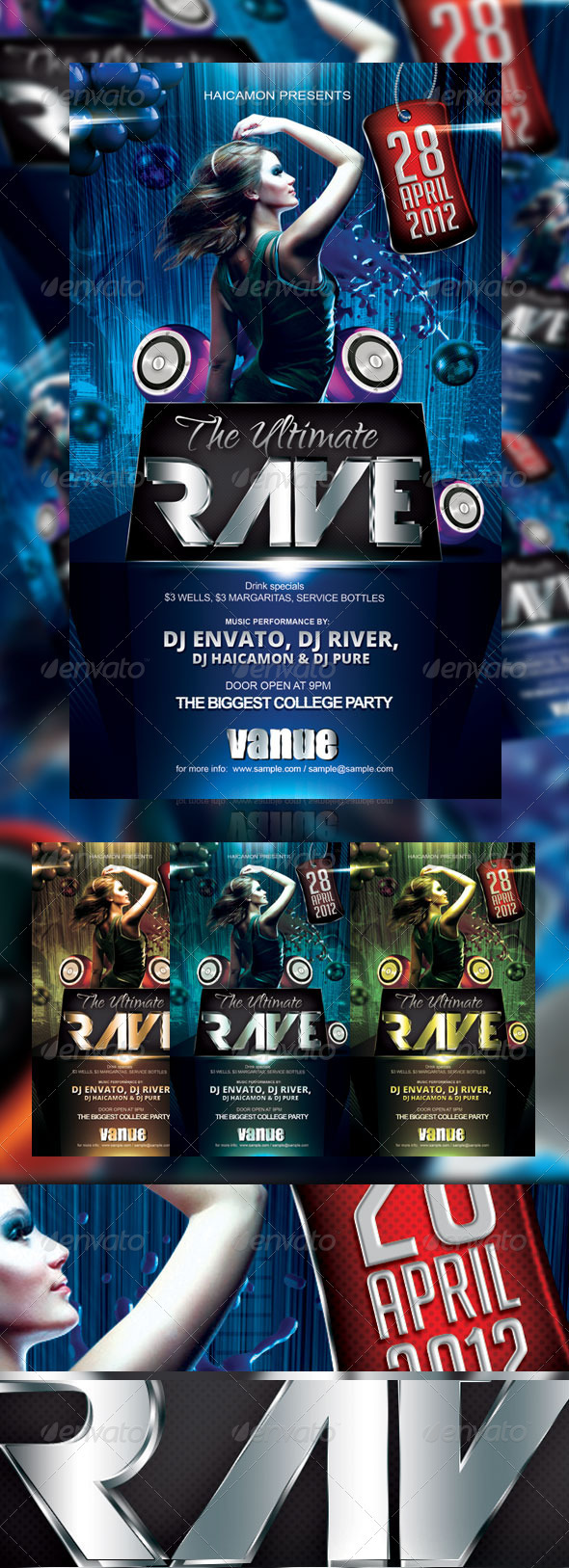 The Ultimate Party Flyer - Events Flyers