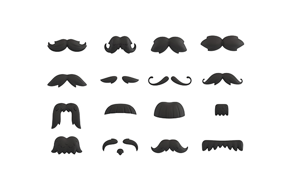 Mustache Pack - 3Docean 26325400