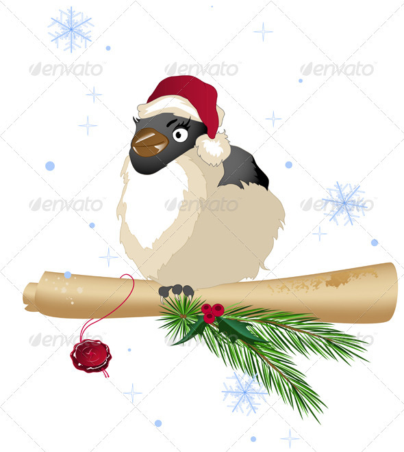 Christmas Bird - Animals Characters