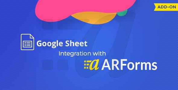 Google Sheets integration with ARForms