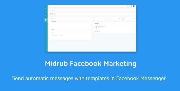 Midrub Facebook Marketing – automatize and send promotional messages with templates in Messenger