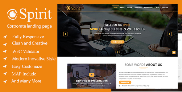 Exceptional Spirit - Corporate Business Template