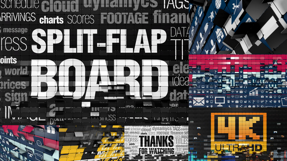 Split-Flap Board