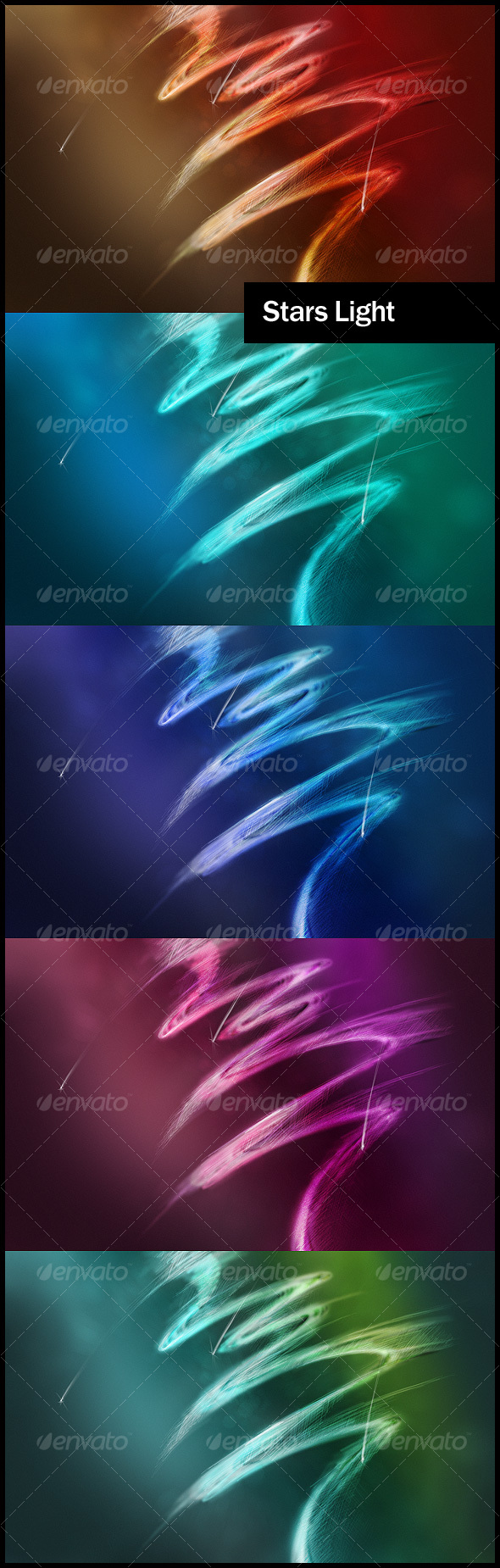 Stars Light Theme Backgrounds
