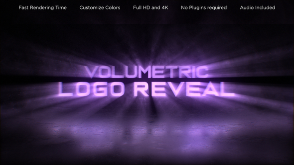Volumetric Logo Reveal - VideoHive 26338578