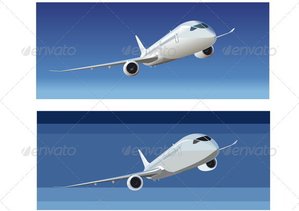 Boeing 787 Dreamliner - Man-made Objects Objects