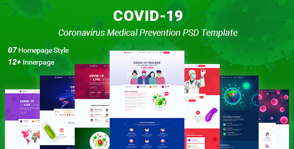 Covid-19 -Corona virus - ThemeForest 26339681