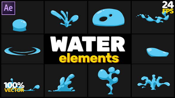 Water Elements // After Effects