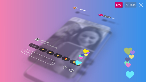 Instagram Live Translation - VideoHive 26322384