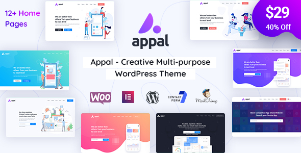 Appal – Creative Multi-purpose WordPress Theme