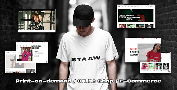 Staaw - Print-on-Demand WooCommerce Theme by |