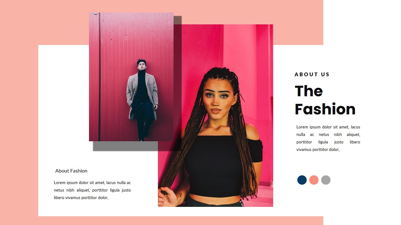 The Script Lookbook - Fashion Powerpoint Template, Presentation Templates