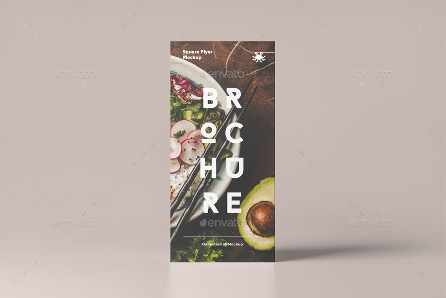 Triangle Dl Brochure Stand Mock Up By Yogurt86 Graphicriver