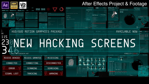 New Hacking Screens V2 (AE)