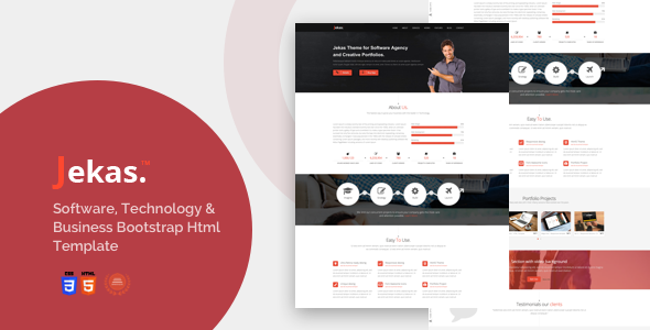 Software TechnologyBusiness Bootstrap - ThemeForest 5172699