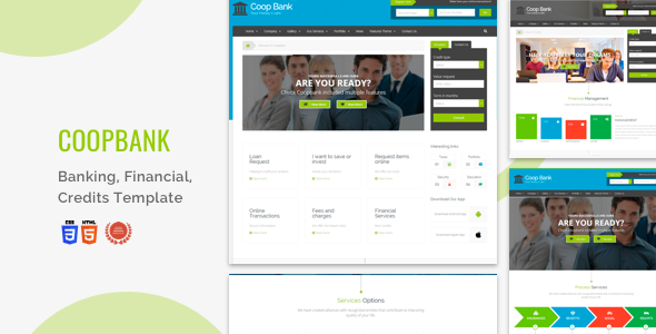 CoopBank - Banking - ThemeForest 13686988