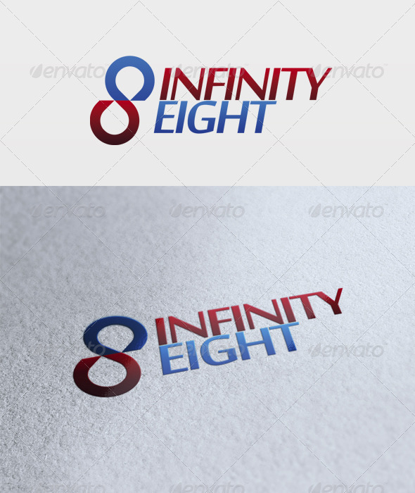 Infinity Eight Logo - Numbers Logo Templates