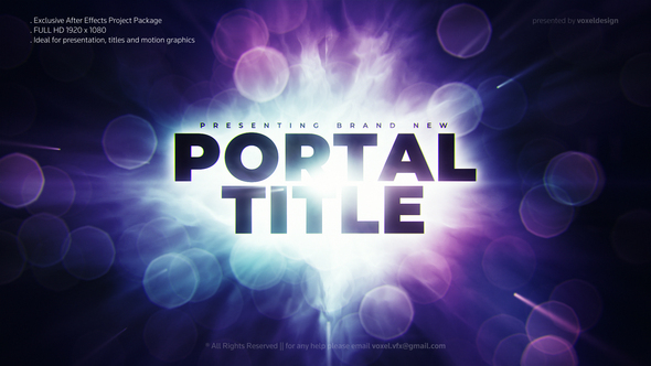 Portal Cinematic Trailer - VideoHive 26365376