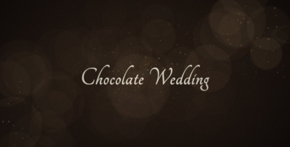 Chocolate Wedding - VideoHive 2473936