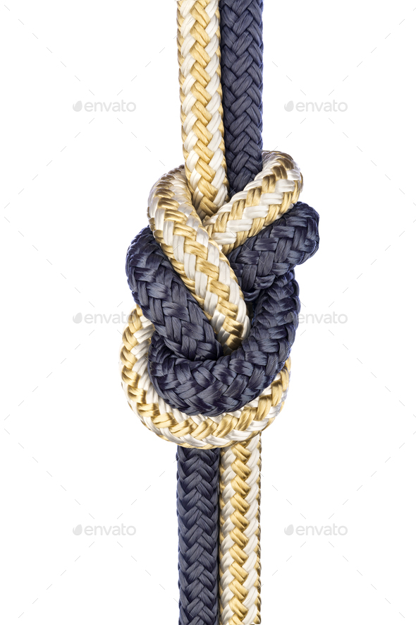 Figure eight knot - Stock Photo - Images