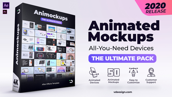 Animated Mockups Ultimate - VideoHive 26371337