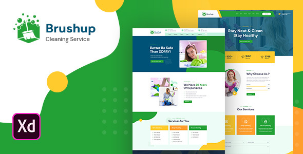 Brushup - Cleaning - ThemeForest 26374442
