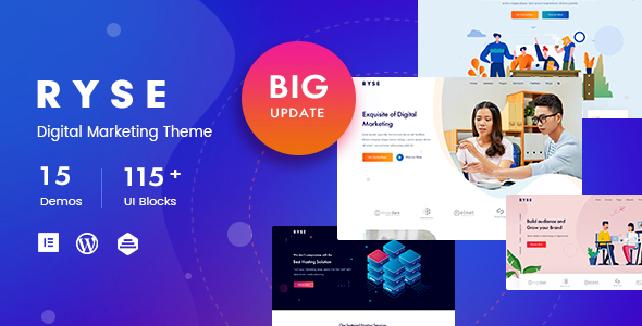 Ryse – SEO & Digital Marketing Theme