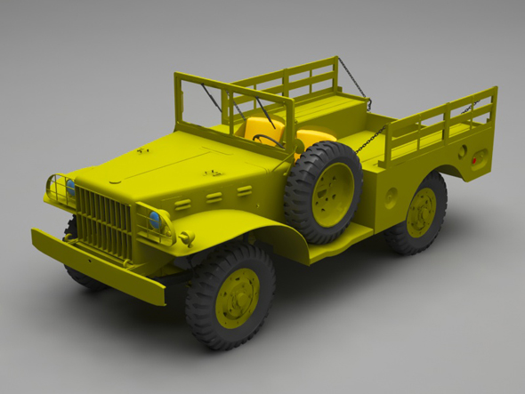 military jeep - 3Docean 26376864