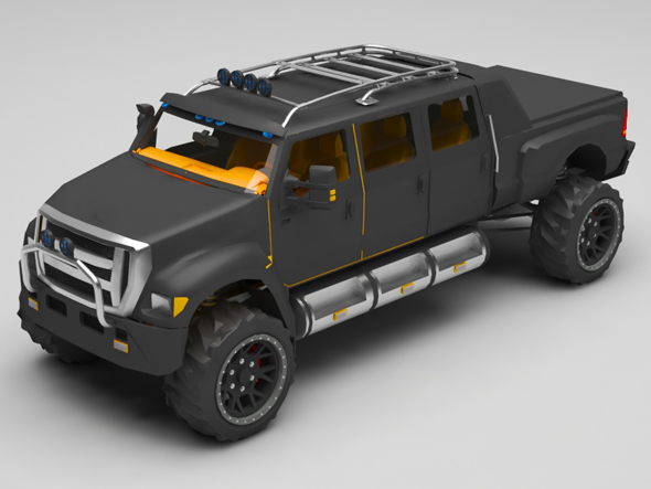 SUV Truck - 3Docean 26376885