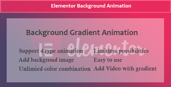 Elementor – Background Gradient Animation