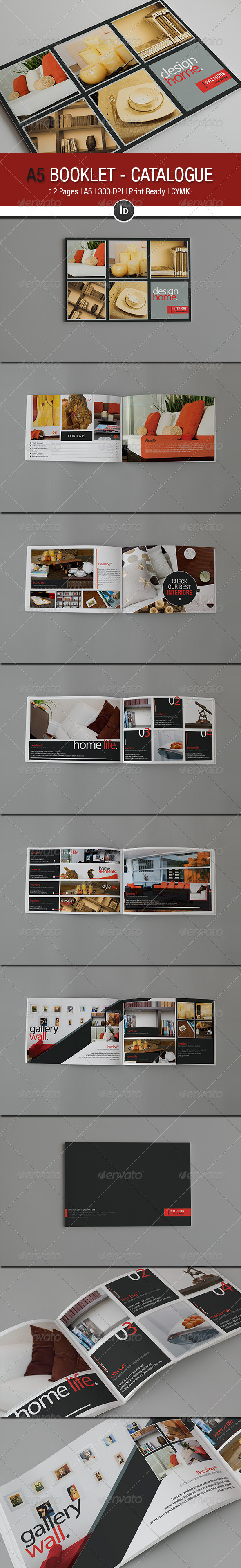 A5 Booklet - Catalogue V 2.0 - Brochures Print Templates