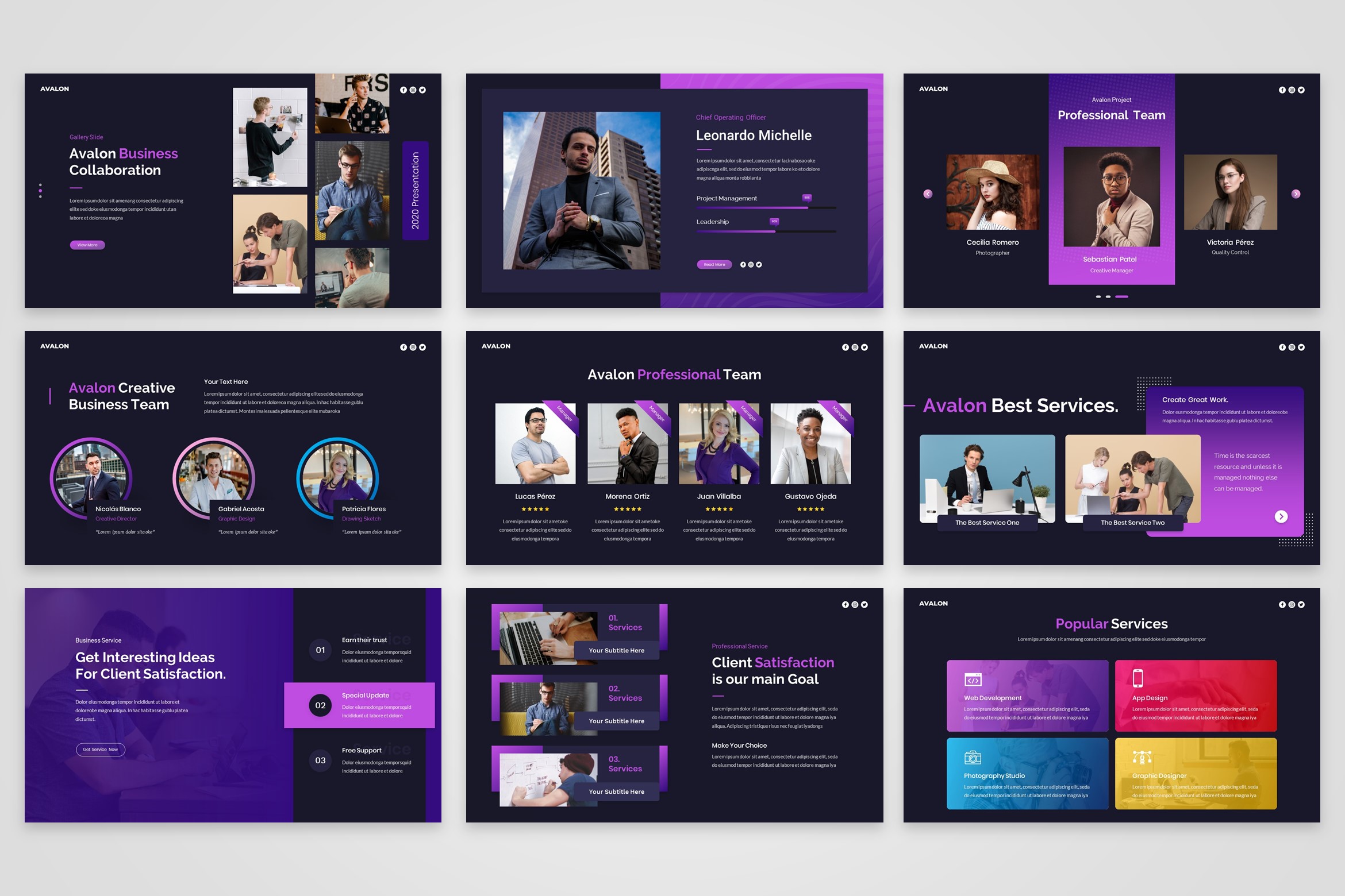 NitamataStd Google Slides Bundle Vol.1, Presentation Templates ...