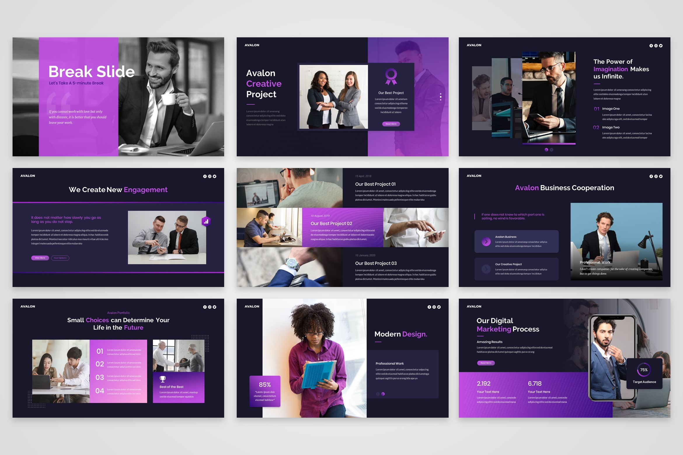 NitamataStd Google Slides Bundle Vol.1, Presentation Templates ...