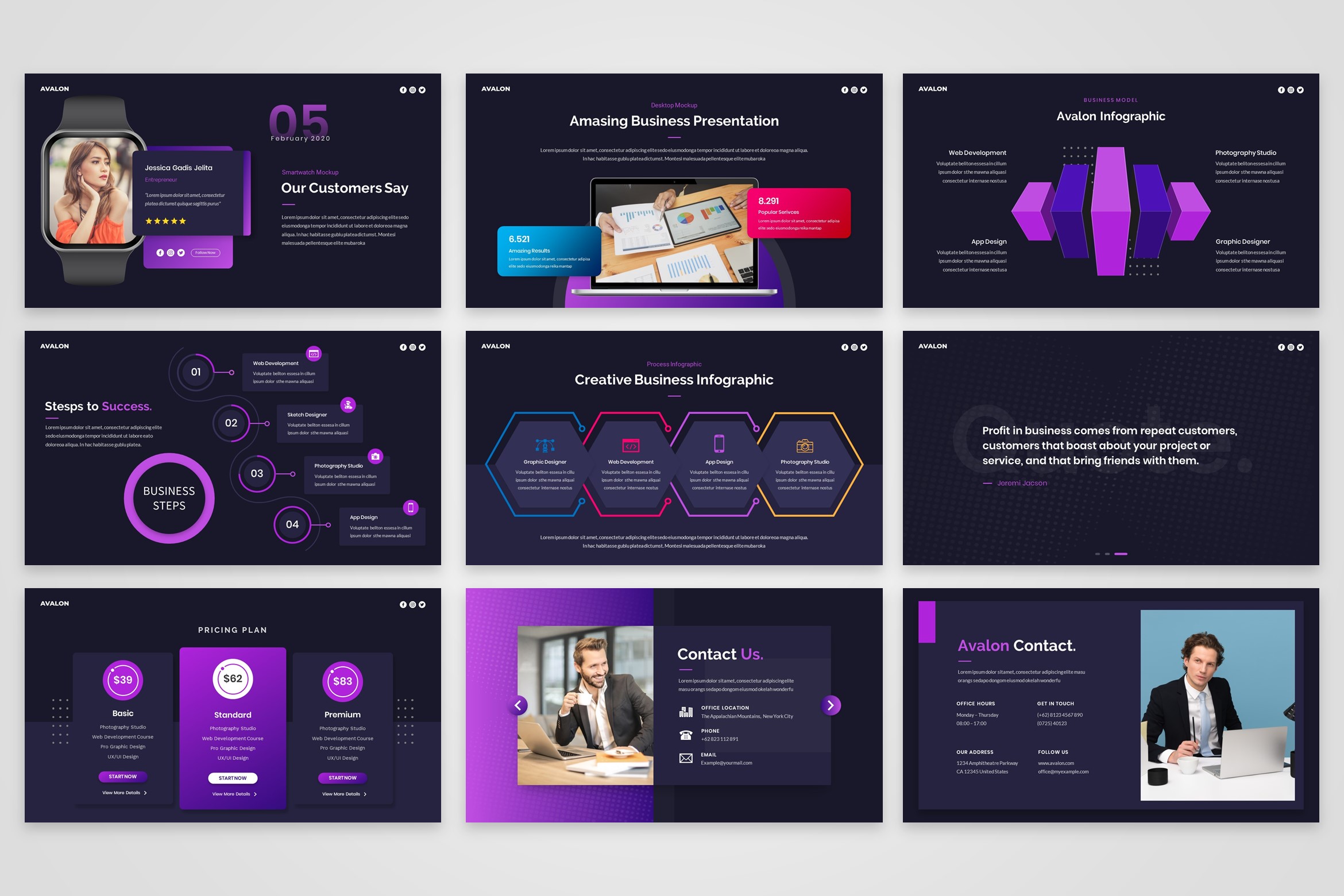 NitamataStd Google Slides Bundle Vol.1, Presentation Templates ...