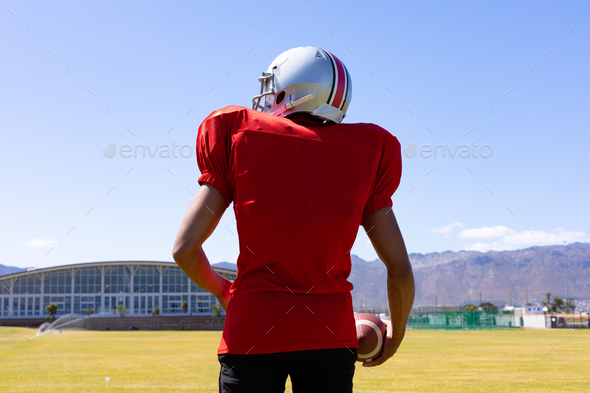 Football player with ball Stock Photo by Wavebreakmedia | PhotoDune