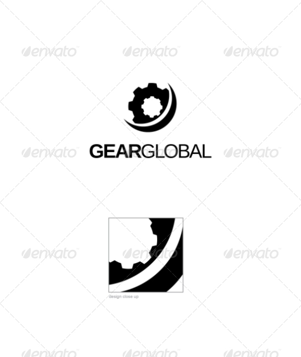 Gear Global Logo - Objects Logo Templates