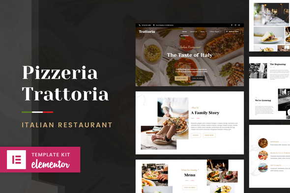 Pizzeria Trattoria - ThemeForest 26263135