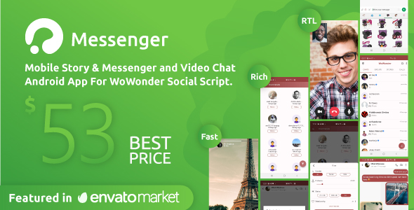 WoWonder Android Messenger - CodeCanyon 19034167