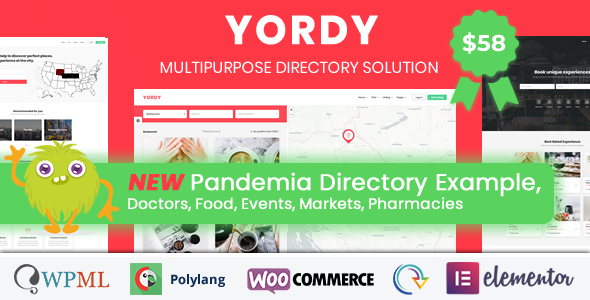 Yordy - Directory - ThemeForest 23114276