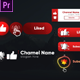 Youtube Subscribes Pack-Premiere Pro - VideoHive Item for Sale