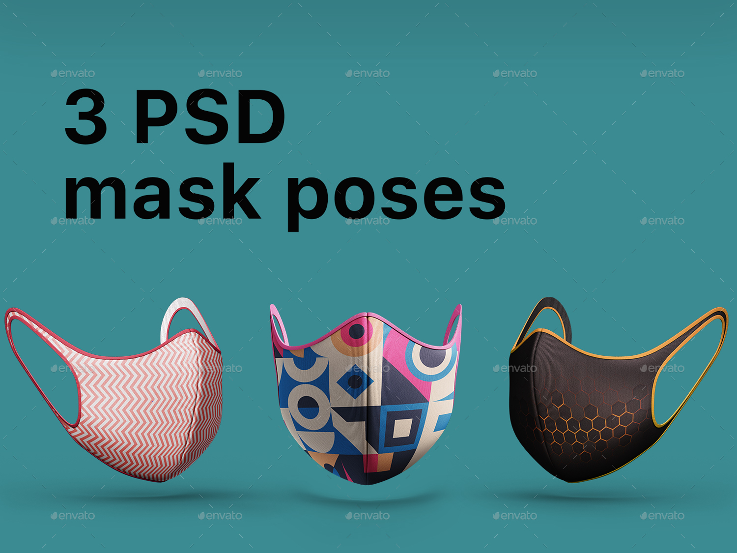 Download Face medical Mask Protection PSD mockup by liqd | GraphicRiver
