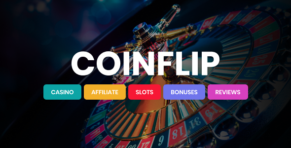 Coinflip - Casino Affiliate WordPress Theme